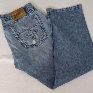 Lucky Brand Woman's Made In U.S.A Jean's Lil Ally Cuffed Crop Size 4/27